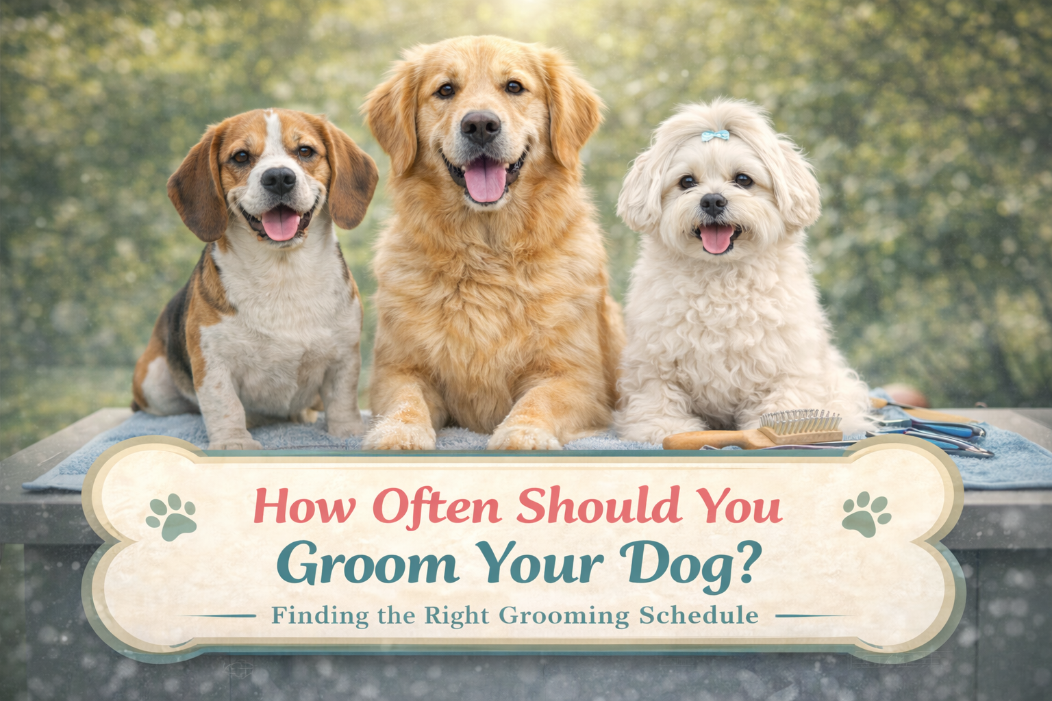 How Often Should You Groom Your Dog?